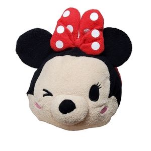 Disney Minnie Mouse Wink Tsum Tsum Pillow Pal Plush Stuffed Animal 13.5"